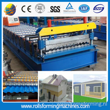 ZT Russia Profile C21 Roof panel wall tile Roll Forming Machine